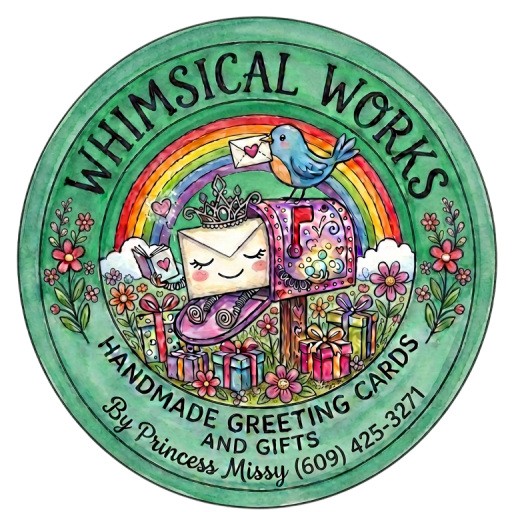 Whimsical Works Handmade greeting Cards and Gifts by Princess Missy